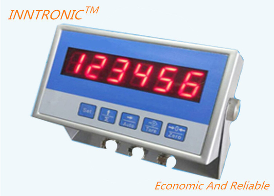 SS304 IP66 Stainless Steel 24bits Weight Controller Load Cell Display For Silo Scale